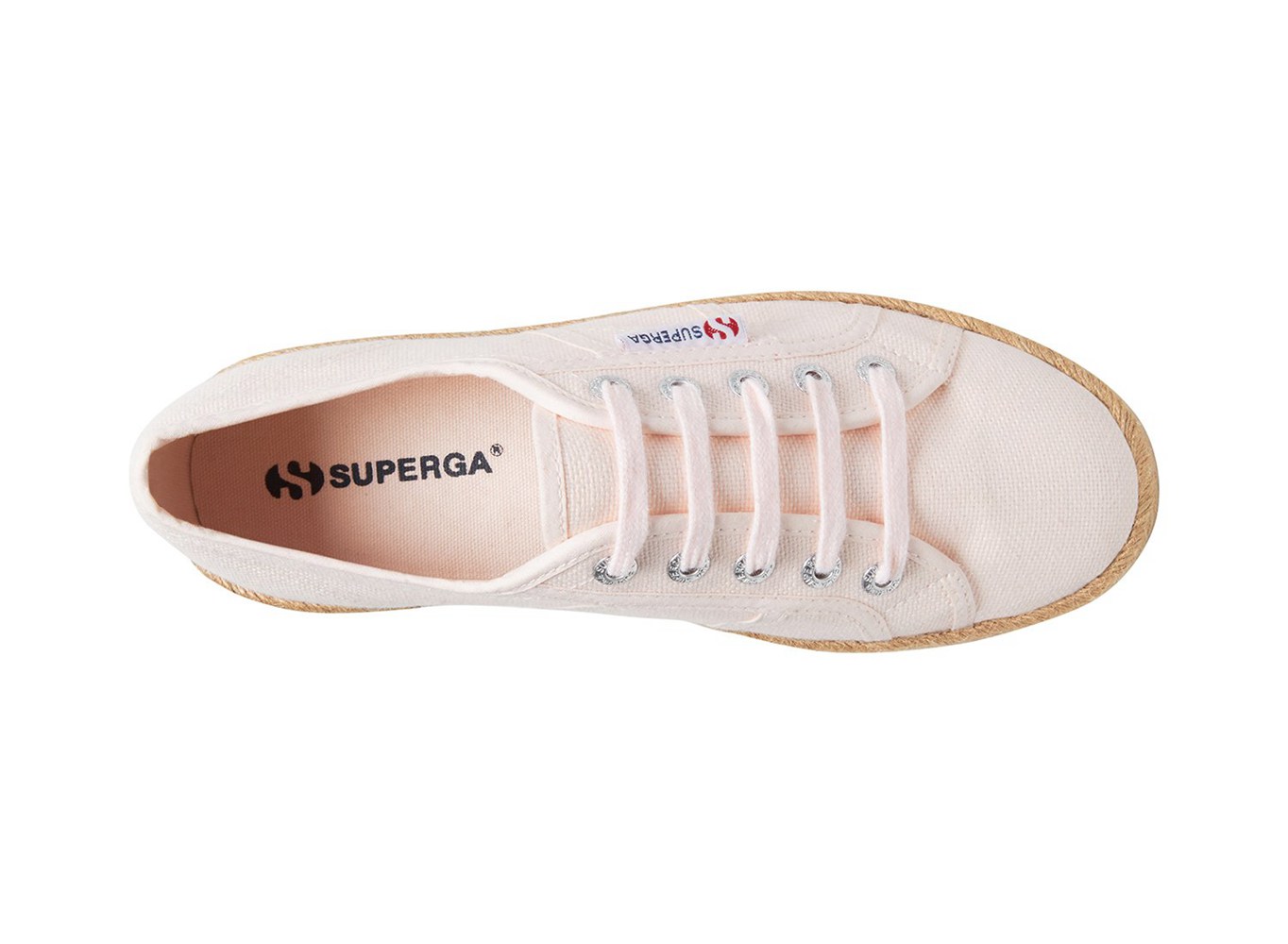 Superga Pink Espadrille Womens - 2730 Cotropew - 390LVWUPS